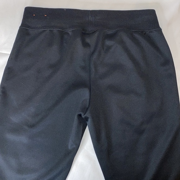 NWOT Gorgeous black satiny/silky straight leg NIKEs - Picture 5 of 7